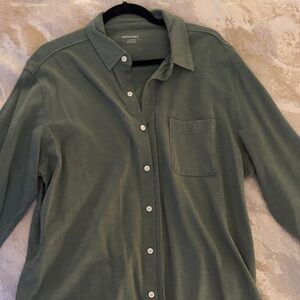 UNTUCKit Olive Long Sleeve Shirt